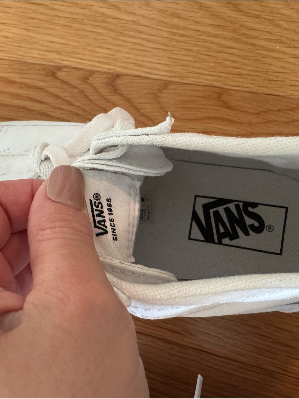 Vans White High-Top Platform Sneakers - Women's - Picture 7 of 9